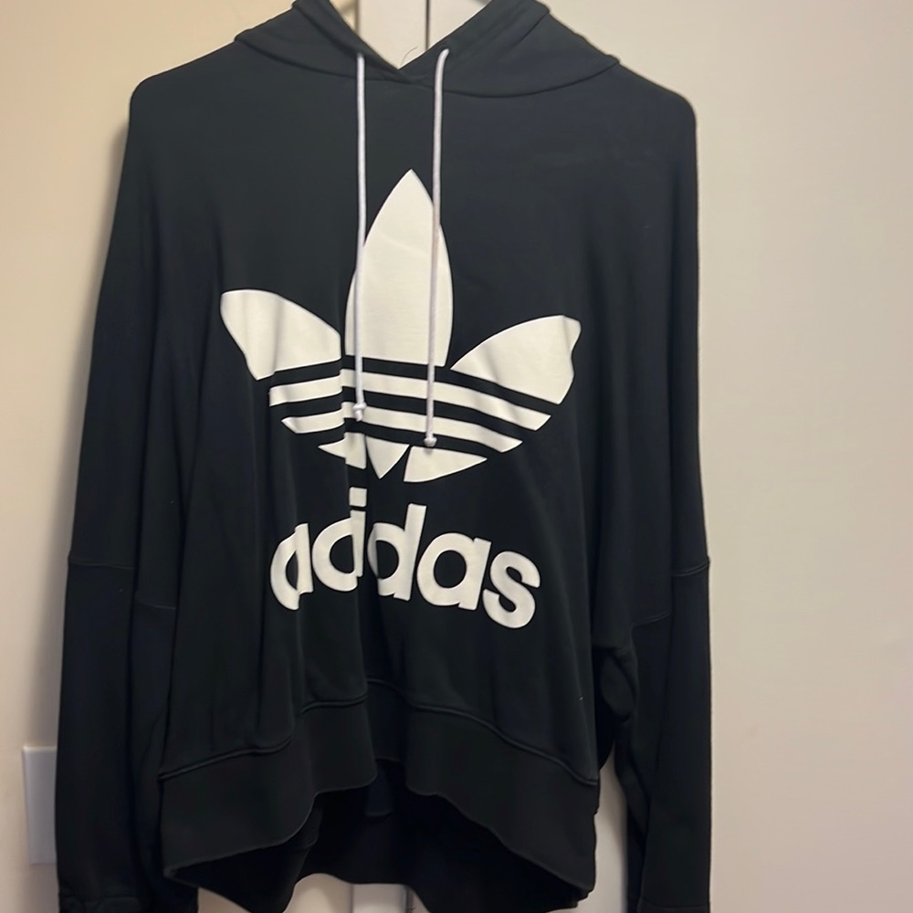 Adidas high low sweater